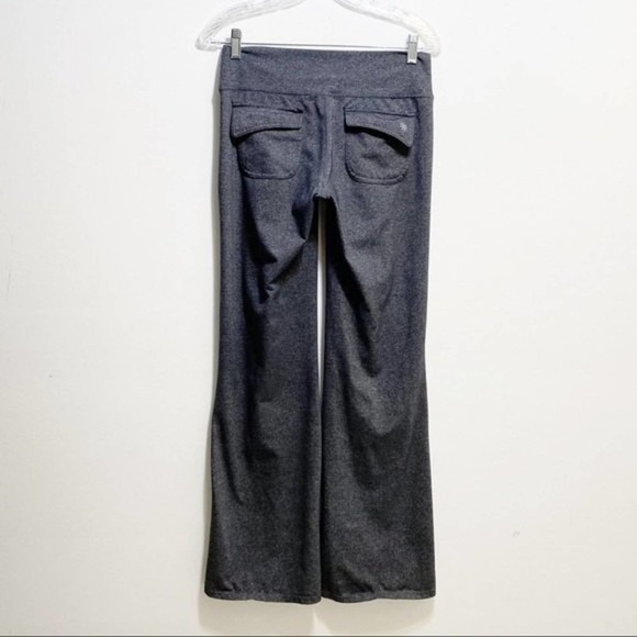 Athleta Fusion Wide Leg Pants Gray S - Picture 4 of 8